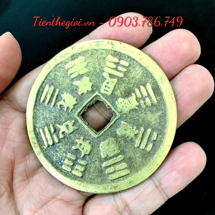 Xu Đồng Bát Quái 12 Con Giáp Đường Kính 60mm